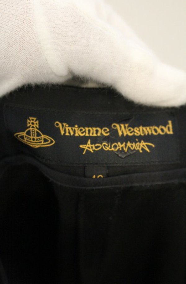 画像4: ANGLOMANIA 中古 / コットンスウェードパンツ 46 ブラック  O-26-01-25-052-pa-YM-OS (4)