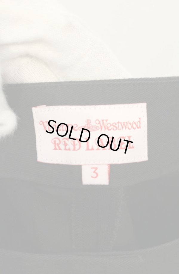 画像5: ヴィヴィアンウエストウッド 中古 / 七分バギーパンツ 3 ブラック  O-26-01-25-053-pa-YM-OS (5)