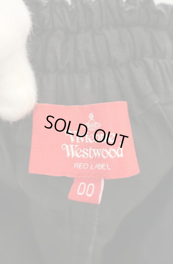 画像4: ヴィヴィアンウエストウッド 中古 / コットンツイルワイドパンツ 00 ブラック  O-26-01-25-054-pa-YM-OS (4)