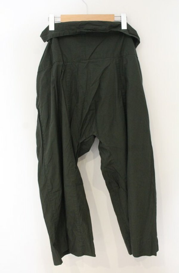 画像4: ヴィヴィアンウエストウッド 中古 / ハイウエストコットンパンツ 00 カーキ  O-26-01-25-055-pa-YM-OS (4)