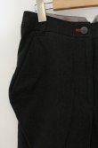 画像2: ヴィヴィアンウエストウッド 中古 / エンボスオーブコットンパンツ 2 ブラック  O-26-01-25-057-pa-YM-OS (2)