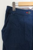 画像2: ヴィヴィアンウエストウッド 中古 / エンボスオーブコットンパンツ 2 ブルー  O-26-01-25-058-pa-YM-OS (2)
