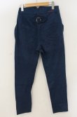 画像3: ヴィヴィアンウエストウッド 中古 / エンボスオーブコットンパンツ 2 ブルー  O-26-01-25-058-pa-YM-OS (3)