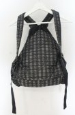 画像3: ヴィヴィアンウエストウッド 中古 / ダイアゴナルオーブチェックジャガードリュック  ブラック  O-26-01-25-061-ba-YM-OS (3)