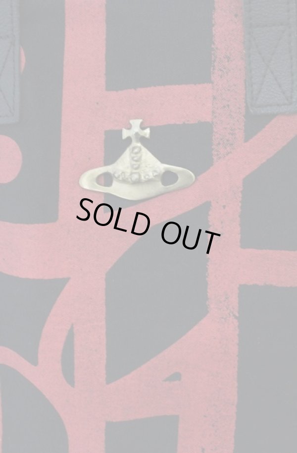 画像2: ヴィヴィアンウエストウッド 中古 / アフリカトートバッグ  ブラック×レッド  O-26-01-25-063-ba-IG-OS (2)