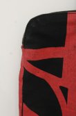 画像3: ヴィヴィアンウエストウッド 中古 / アフリカトートバッグ  ブラック×レッド  O-26-01-25-063-ba-IG-OS (3)