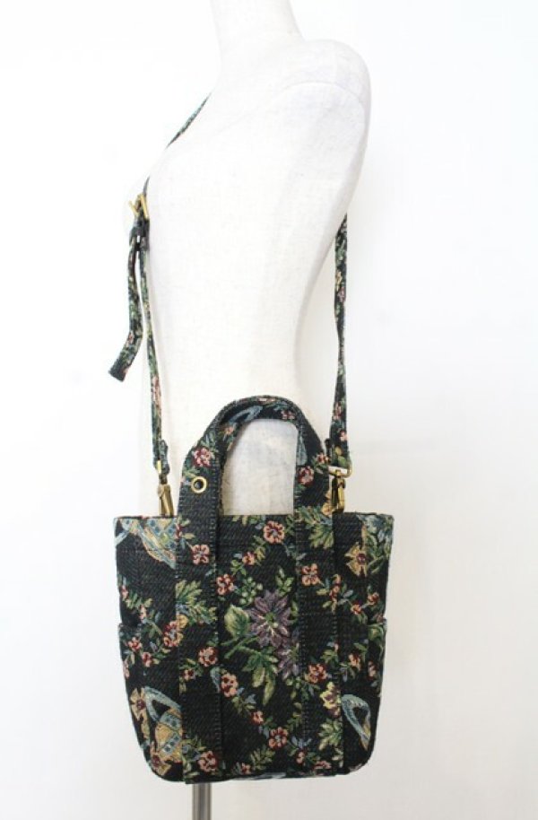 画像5: ヴィヴィアンウエストウッド 中古 / MURRAY　スモールトートバッグ  マルチ  O-26-01-25-065-ba-YM-OS (5)