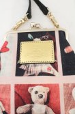 画像3: ヴィヴィアンウエストウッド 中古 / CANVAS TEDDIES PEGGY CROSSBODY ポーチ（キャンバステディ ペギークロスボディ）  ピンク×マルチ  O-26-01-25-066-ba-IG-OS (3)