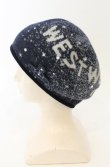 画像2: ヴィヴィアンウエストウッド 中古 / ミルキーウェイベレー帽  ネイビー  O-26-01-25-068-ha-YM-OS (2)