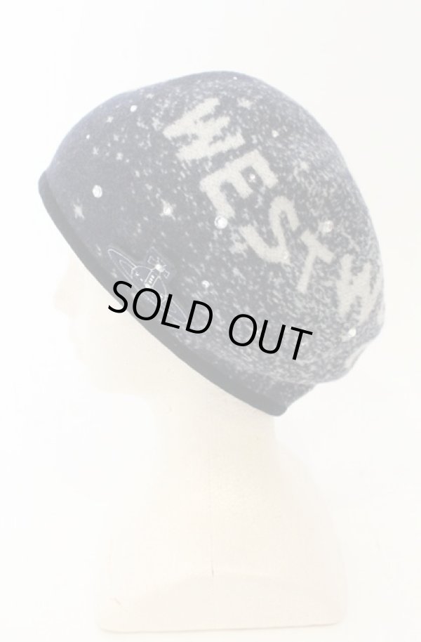 画像2: ヴィヴィアンウエストウッド 中古 / ミルキーウェイベレー帽  ネイビー  O-26-01-25-068-ha-YM-OS (2)