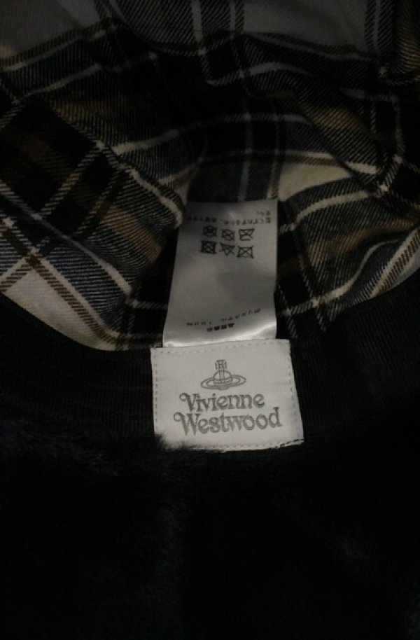 画像5: ヴィヴィアンウエストウッド 中古 / エコファー バケットハット    O-26-01-25-070-ha-IG-ZH (5)