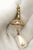 画像5: ヴィヴィアンウエストウッド 中古 / Tiny Orb Pearl pierce（タイニーオーブパールピアス）  ゴールドｘパール  O-26-01-25-074-er-YM-OS (5)