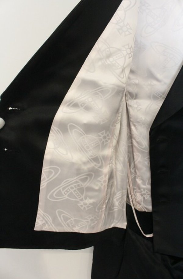 画像4: ヴィヴィアンウエストウッド 中古 / WAISTCOAT JUMPSUIT（ウェストコートジャンプスーツ） S ブラック  O-26-01-25-001-su-YM-OS (4)