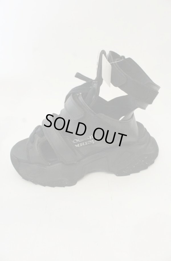 画像4: ヴィヴィアンウエストウッド 中古 / ROMPER SANDAL ロンパーサンダル 38 ブラック  O-26-01-25-080-to-IG-ZH (4)