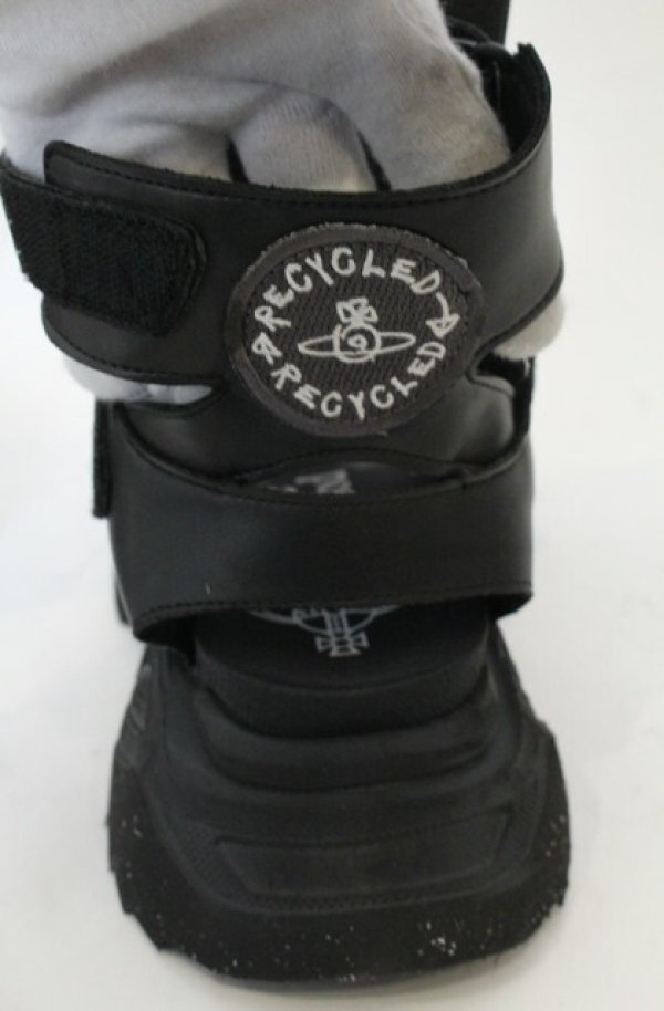 画像6: ヴィヴィアンウエストウッド 中古 / ROMPER SANDAL ロンパーサンダル 38 ブラック  O-26-01-25-080-to-IG-OS (6)