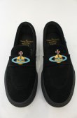 画像2: ヴィヴィアンウエストウッド 中古 / Vansコラボslip on シューズ 24cm ブラック  O-26-01-25-083-sh-YM-OS (2)