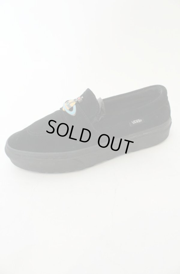 画像3: ヴィヴィアンウエストウッド 中古 / Vansコラボslip on シューズ 24cm ブラック  O-26-01-25-083-sh-YM-OS (3)