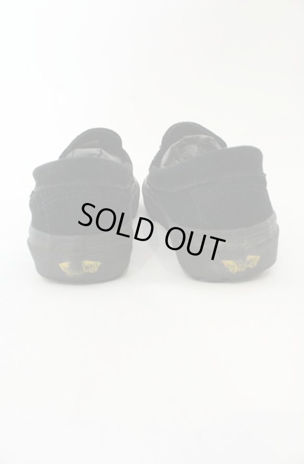 画像5: ヴィヴィアンウエストウッド 中古 / Vansコラボslip on シューズ 24cm ブラック  O-26-01-25-083-sh-YM-OS (5)