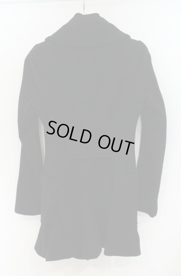 画像3: ANGLOMANIA 中古 / ショールカラーウールコート 40 ブラック  O-26-01-25-008-co-YM-OS (3)