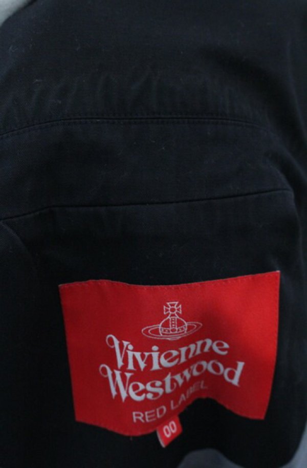 画像7: ヴィヴィアンウエストウッド 中古 / 高密度コンパクトギャザーコート 00 ブラック  O-26-01-25-010-co-YM-OS (7)