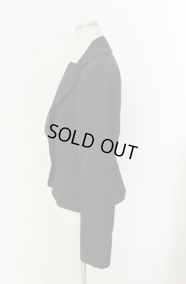 画像3: ヴィヴィアンウエストウッド 中古 / ウールギャバ ラブジャケット 02 ブラック  O-26-01-25-011-jc-YM-OS (3)