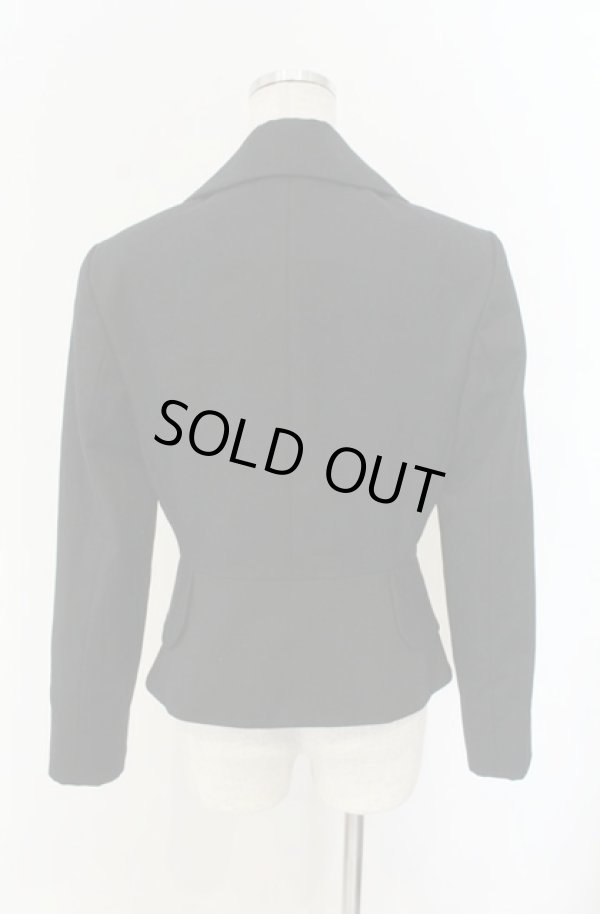 画像4: ヴィヴィアンウエストウッド 中古 / ウールギャバ ラブジャケット 02 ブラック  O-26-01-25-011-jc-YM-OS (4)