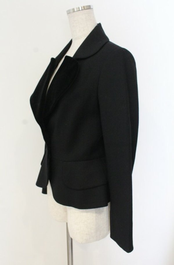 画像3: ヴィヴィアンウエストウッド 中古 / CAPE BRETONラブジャケット 1 ブラック  O-26-01-25-012-jc-YM-OS (3)