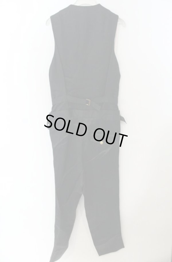 画像8: ヴィヴィアンウエストウッド 中古 / WAISTCOAT JUMPSUIT（ウェストコートジャンプスーツ） S ブラック  O-26-01-25-001-su-YM-ZH (8)