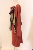 画像2: ヴィヴィアンウエストウッド 中古 / レイヤーニットワンピース 00 レンガ  O-26-01-25-017-op-YM-OS (2)