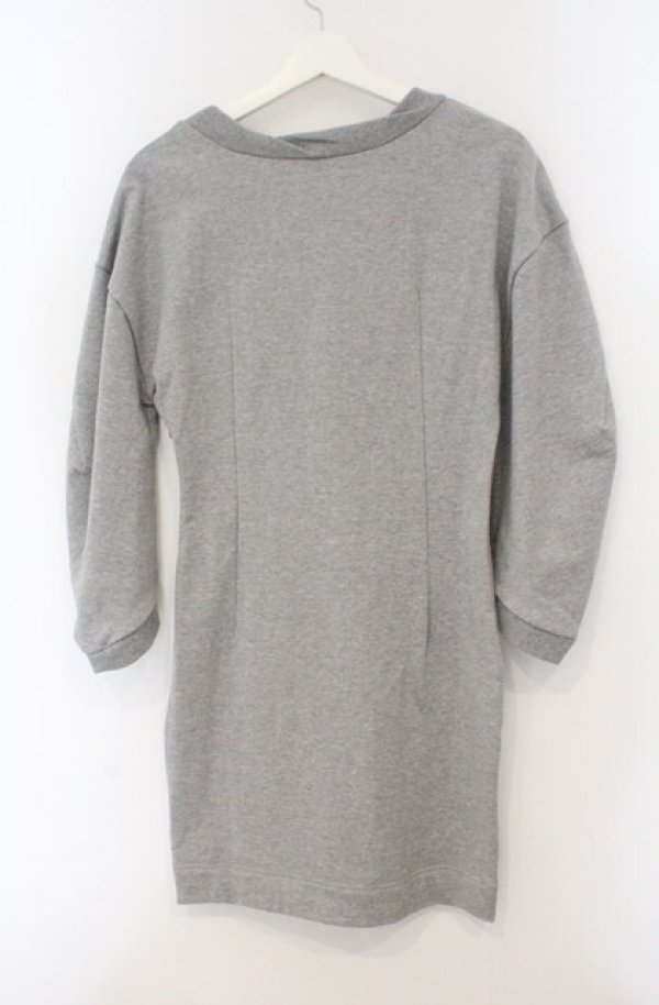 画像4: ANGLOMANIA 中古 / スプラッシュペイントスウェット 38 グレー  O-26-02-15-019-op-YM-OS (4)