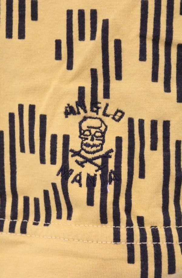 画像2: ANGLOMANIA 中古 / レオパードベアトップ 38 イエロー  O-26-02-15-020-to-IG-OS (2)