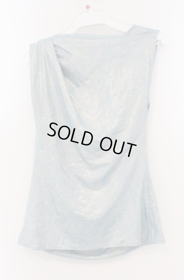 画像3: ヴィヴィアンウエストウッド 中古 / グリッターベスト S ブルー  O-26-02-15-021-to-YM-OS (3)