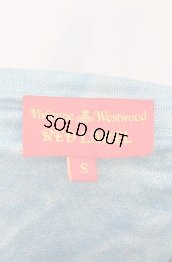 画像4: ヴィヴィアンウエストウッド 中古 / グリッターベスト S ブルー  O-26-02-15-021-to-YM-OS (4)