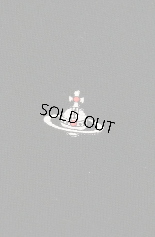 画像2: ヴィヴィアンウエストウッド 中古 / オーブ刺繍タートルネックニット S ブラック  O-26-02-15-022-to-YM-OS (2)