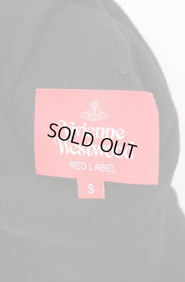 画像5: ヴィヴィアンウエストウッド 中古 / オーブ刺繍タートルネックニット S ブラック  O-26-02-15-022-to-YM-OS (5)