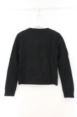 画像4: ヴィヴィアンウエストウッド 中古 / 単色オーブ刺繍ニット 2 ブラック  O-26-02-15-023-to-IG-OS (4)