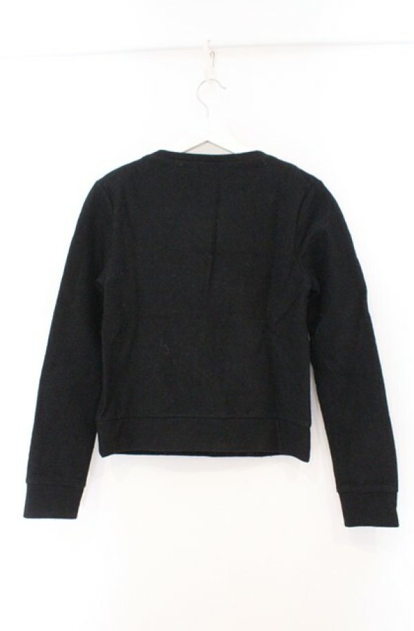 画像4: ヴィヴィアンウエストウッド 中古 / 単色オーブ刺繍ニット 2 ブラック  O-26-02-15-023-to-IG-OS (4)