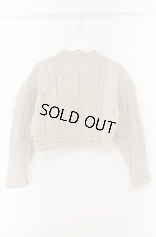 画像4: ヴィヴィアンウエストウッド 中古 / ローゲージアイレットケーブルクロップドトップ 00 アイボリー  O-26-02-15-024-to-IG-OS (4)