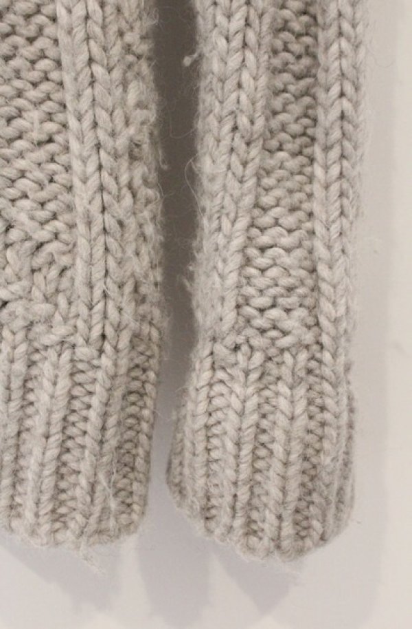 画像3: ANGLOMANIA 中古 / LONG RIBS SWEATER(ロングリブセーター) S グレー  O-26-02-15-025-to-IG-OS (3)