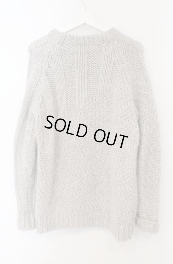 画像4: ANGLOMANIA 中古 / LONG RIBS SWEATER(ロングリブセーター) S グレー  O-26-02-15-025-to-IG-OS (4)