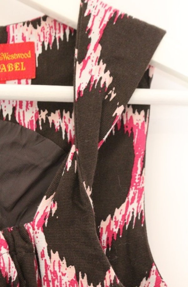 画像3: ヴィヴィアンウエストウッド 中古 / レオパードワンピース  ピンク  O-26-02-15-027-op-YM-OS (3)