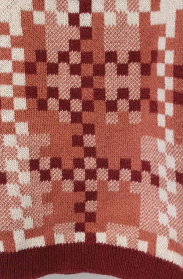 画像3: ヴィヴィアンウエストウッド 中古 / ピクセルタータンワンピース 2 レッド系  O-26-02-15-028-op-IG-OS (3)