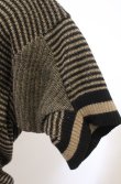 画像3: ヴィヴィアンウエストウッド 中古 / クロックボーダーニットワンピース 2 ブラック×ベージュ  O-26-02-15-029-op-IG-OS (3)