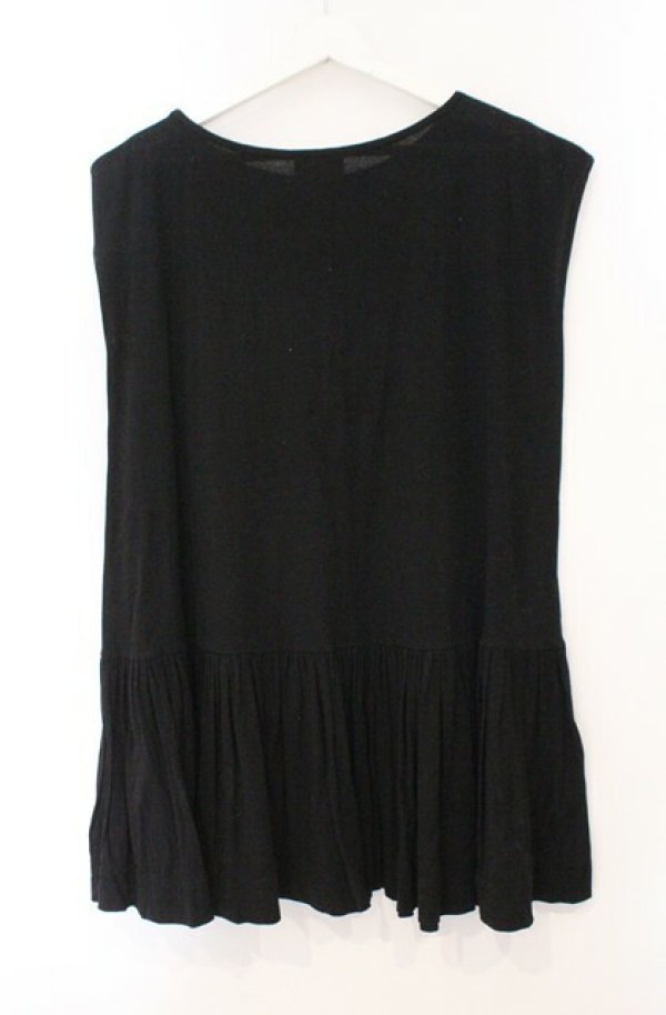 画像4: ヴィヴィアンウエストウッド 中古 / ギャザー切リ替エスクエアカットワンピース 2 ブラック  O-26-02-15-032-op-YM-OS (4)