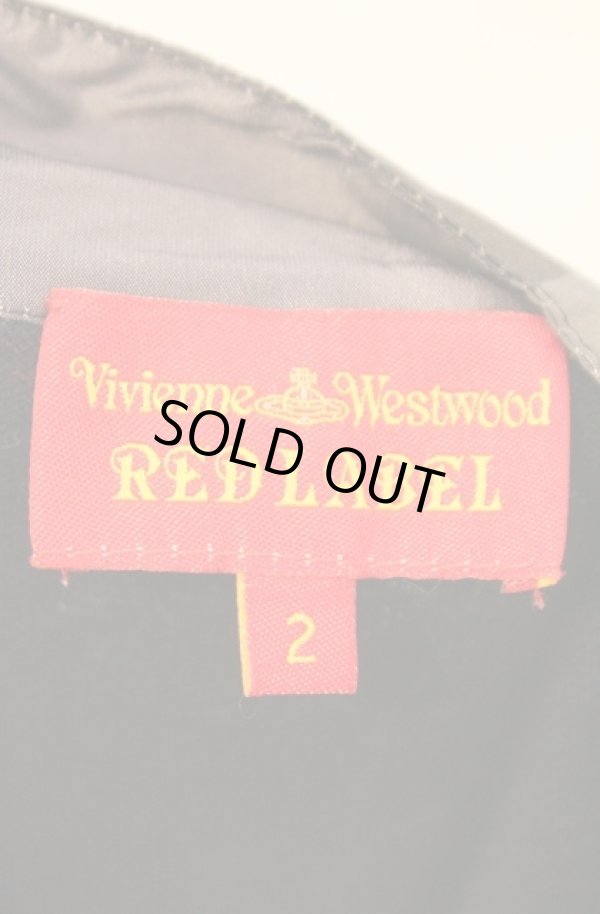 画像5: ヴィヴィアンウエストウッド 中古 / 切リ替エチェックカーディガン 2 ブラック  O-26-02-15-036-to-IG-OS (5)