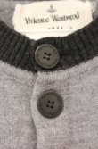 画像3: ANGLOMANIA 中古 / カットラスオーブ刺繍ラインカーディガン  グレー  O-26-02-15-037-to-IG-OS (3)