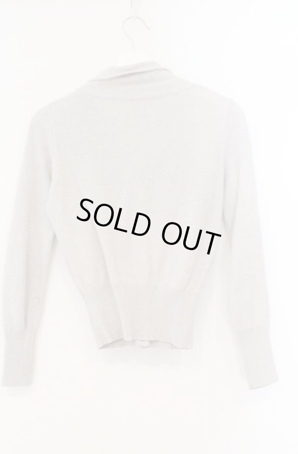 画像3: ヴィヴィアンウエストウッド 中古 / カノコボウタイカーディガン 2 グレー  O-26-02-15-038-to-YM-OS (3)