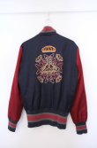 画像4: ヴィヴィアンウエストウッド MAN 中古 / アシンメトリックスカジャン ジャケット 46 ネイビーｘレッド  O-26-02-15-004-jc-YM-OS (4)