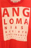 画像2: ANGLOMANIA 中古 / スクエアプリントTシャツ 38 レッド  O-26-02-15-042-ts-YM-OS (2)