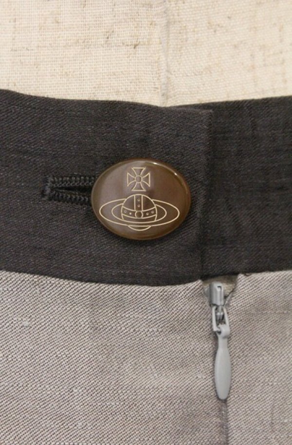 画像5: ヴィヴィアンウエストウッド 中古 / グラデーションスカート 2 グレー  O-26-02-15-053-sk-YM-OS (5)